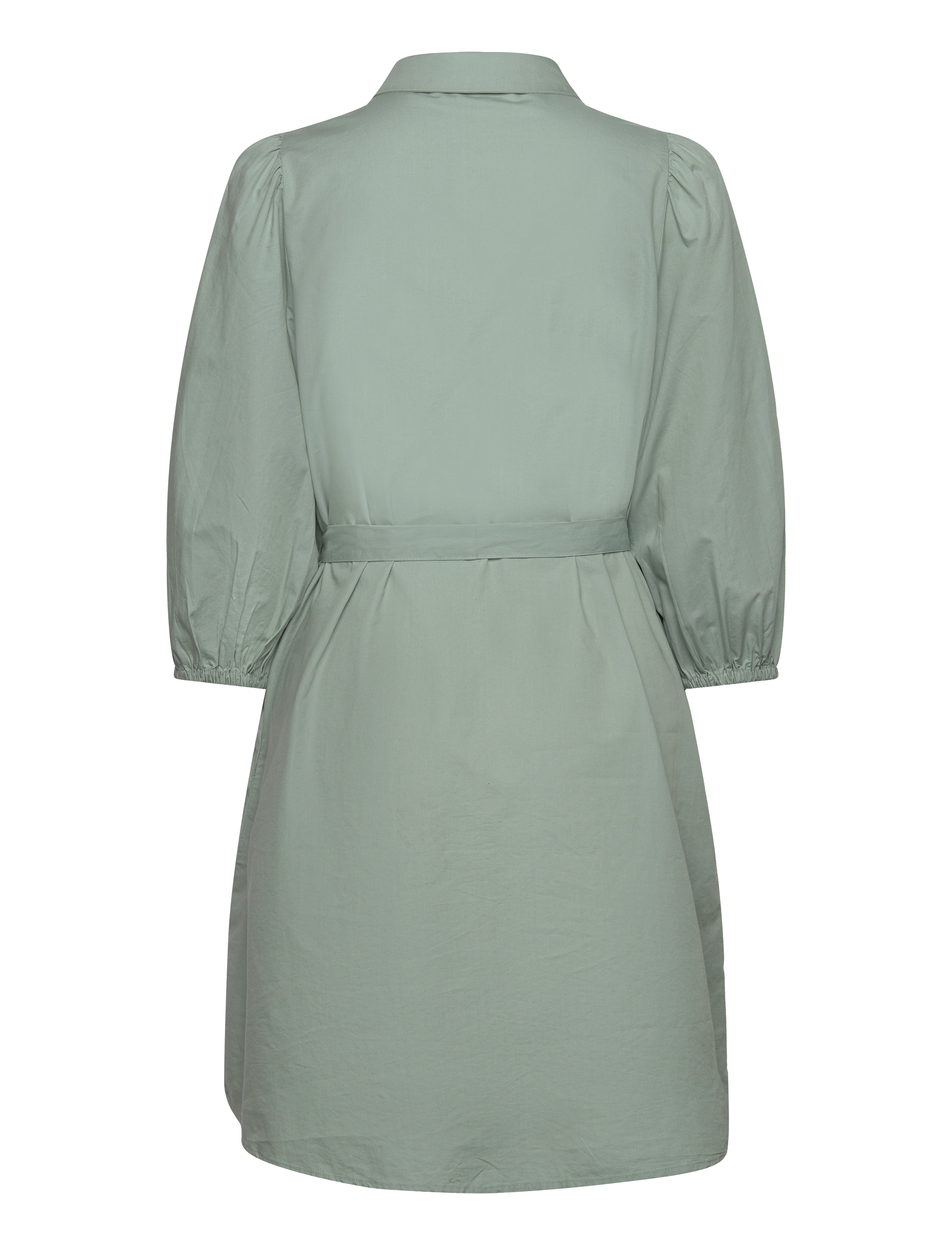 MSCH Copenhagen - MSCHCedrica Abiella 3/4 Shirt Dress - skjortekjoler - green milieu - 1