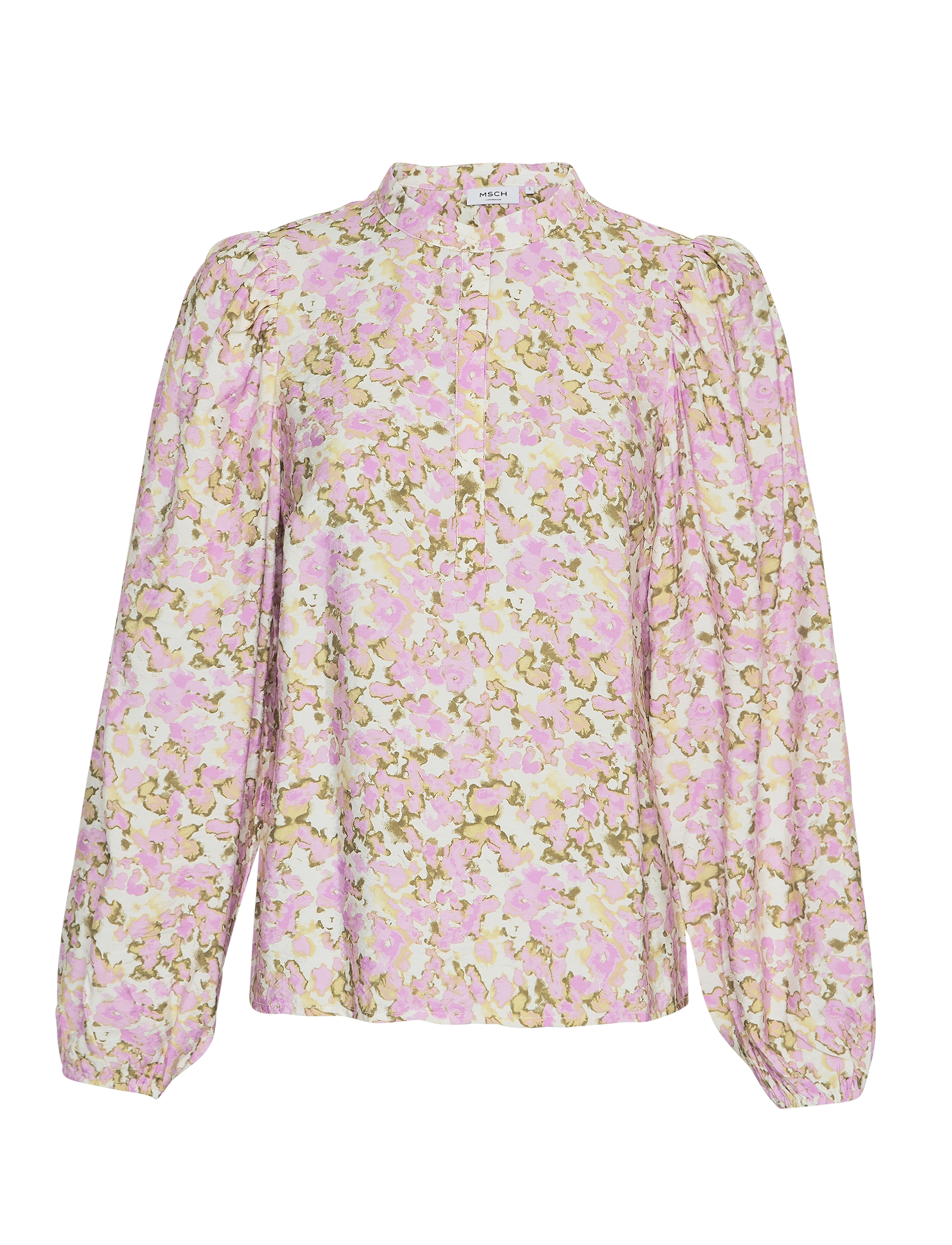 MSCHNathalina Ladonna Top AOP - VIO TULLE FLW