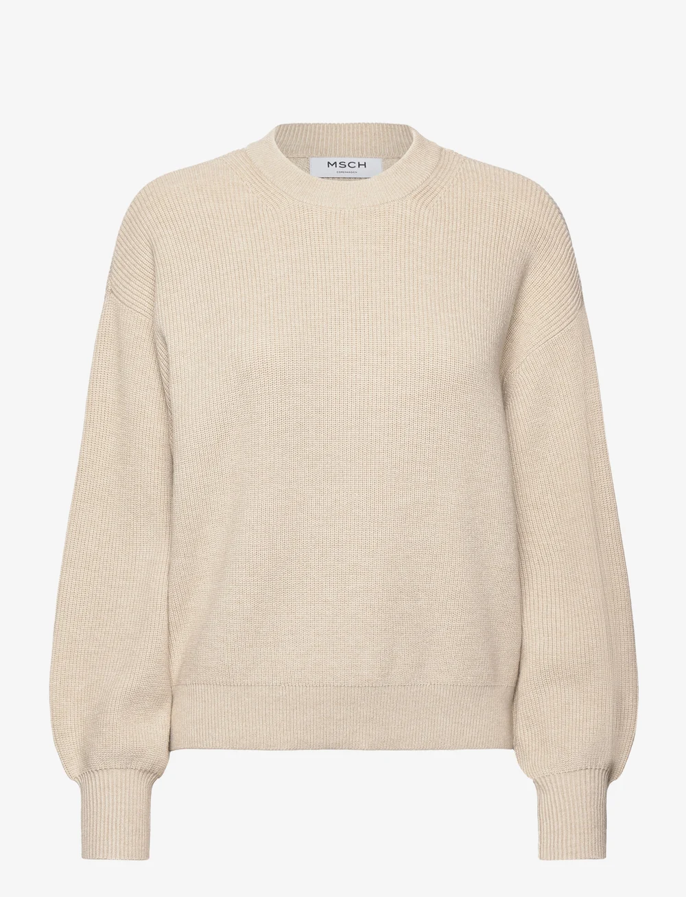 MSCH Copenhagen - MSCHAcentia Rachelle Pullover - stickade tröjor - oatmeal melange - 0