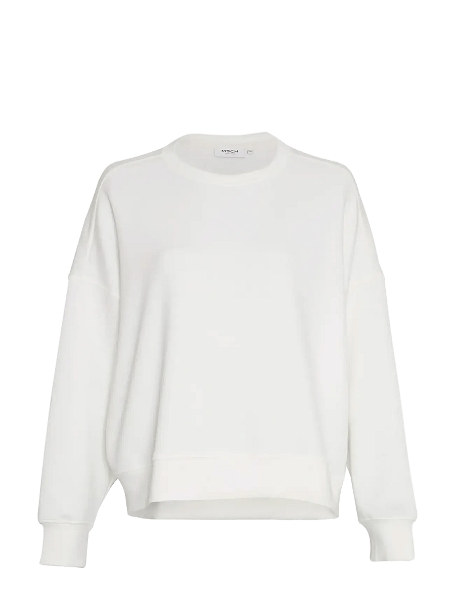 MSCH Copenhagen - MSCHDalvina Ima Q Sweatshirt - igapäevane stiil - egret - 0