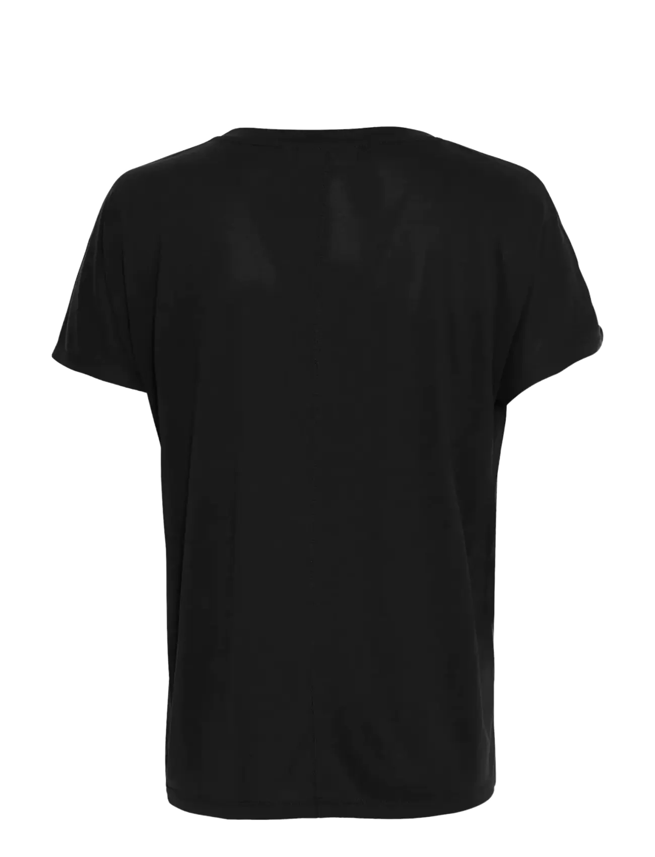 MSCH Copenhagen - MSCHFenya Modal V Neck Tee - t-shirts - black - 2