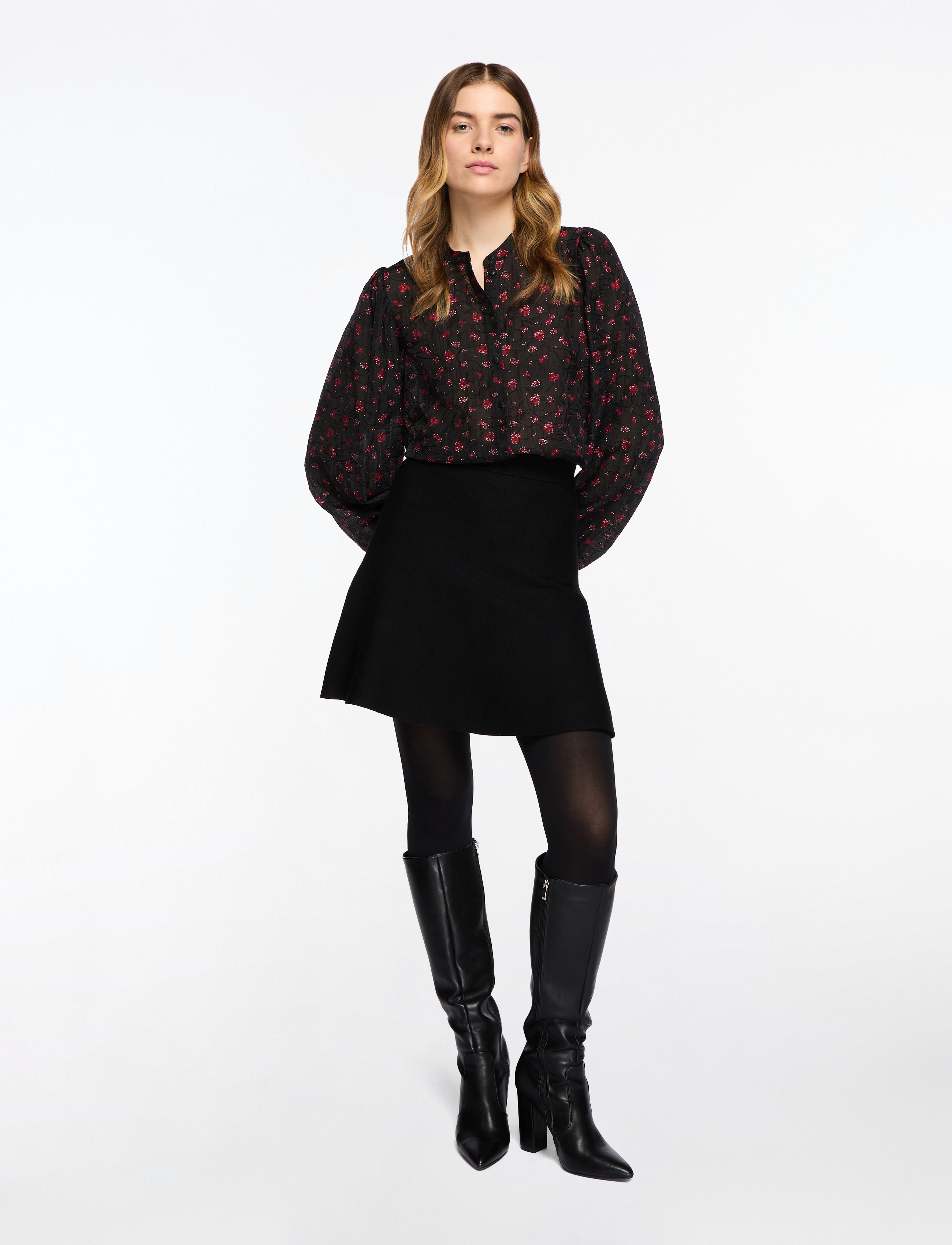 MSCH Copenhagen - MSCHMercy East Skirt - Īsi svārki - black - 2