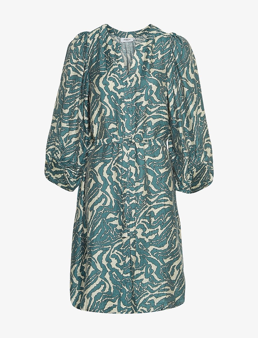 MSCH Copenhagen - MSCHZaneta Shirt Dress AOP - sommerkjoler - col blue stroke - 0