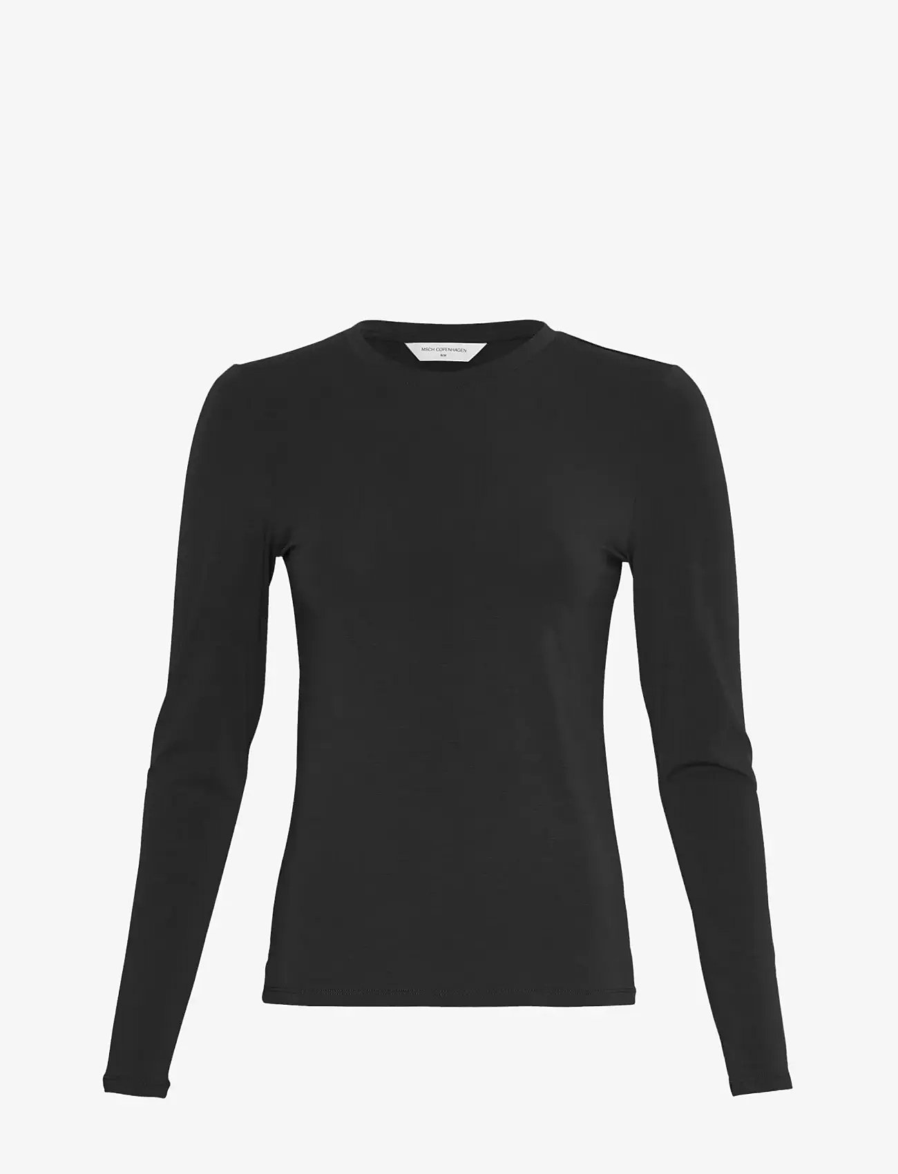 MSCH Copenhagen - MSCHBetrina O LS Top - langärmlige tops - black - 0