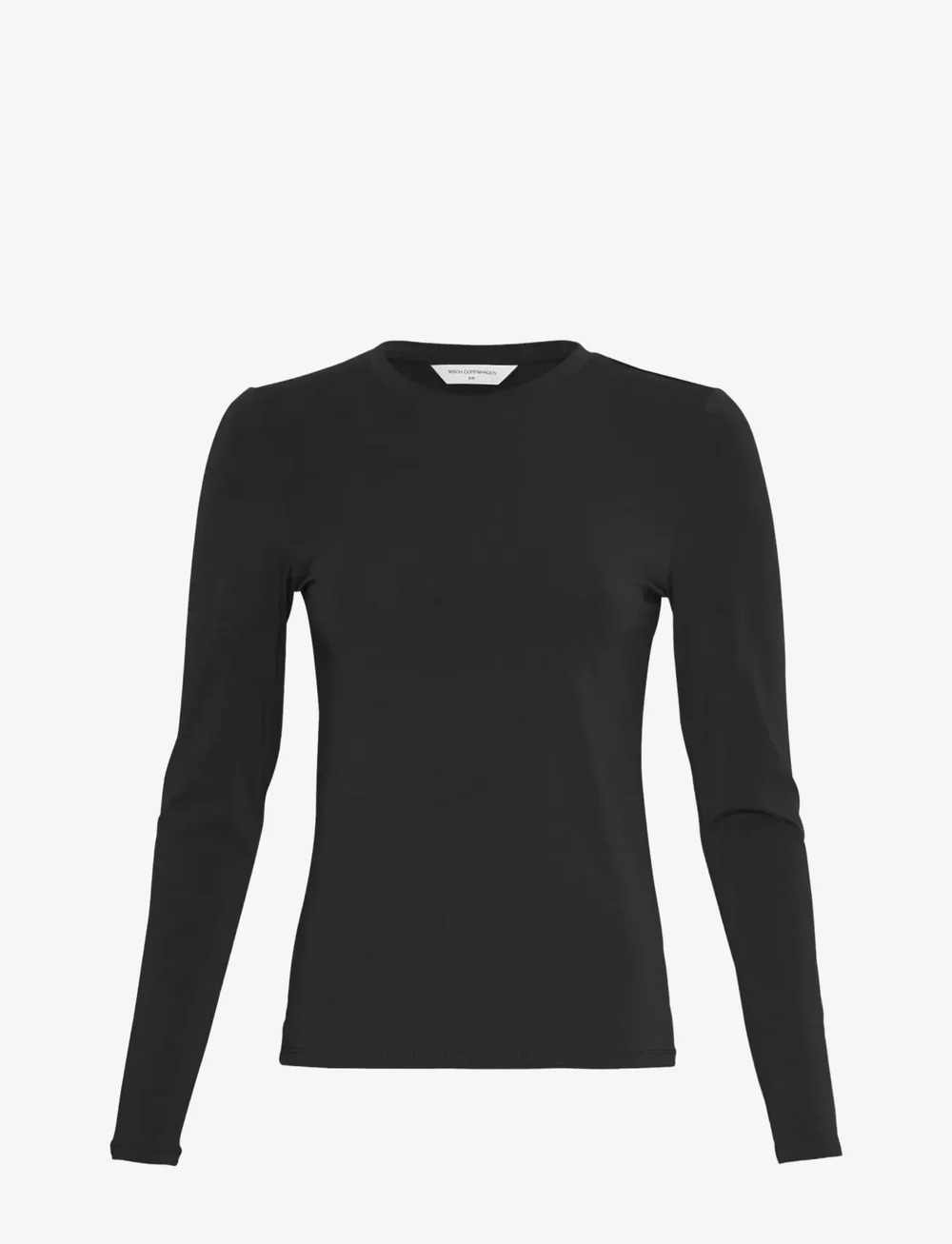 MSCH Copenhagen - MSCHBetrina O LS Top - long-sleeved tops - black - 0