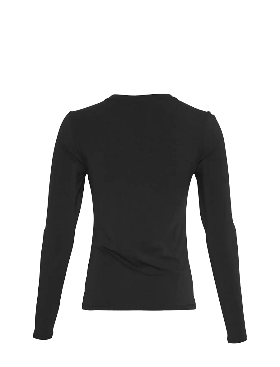 MSCH Copenhagen - MSCHBetrina O LS Top - langærmede toppe - black - 2