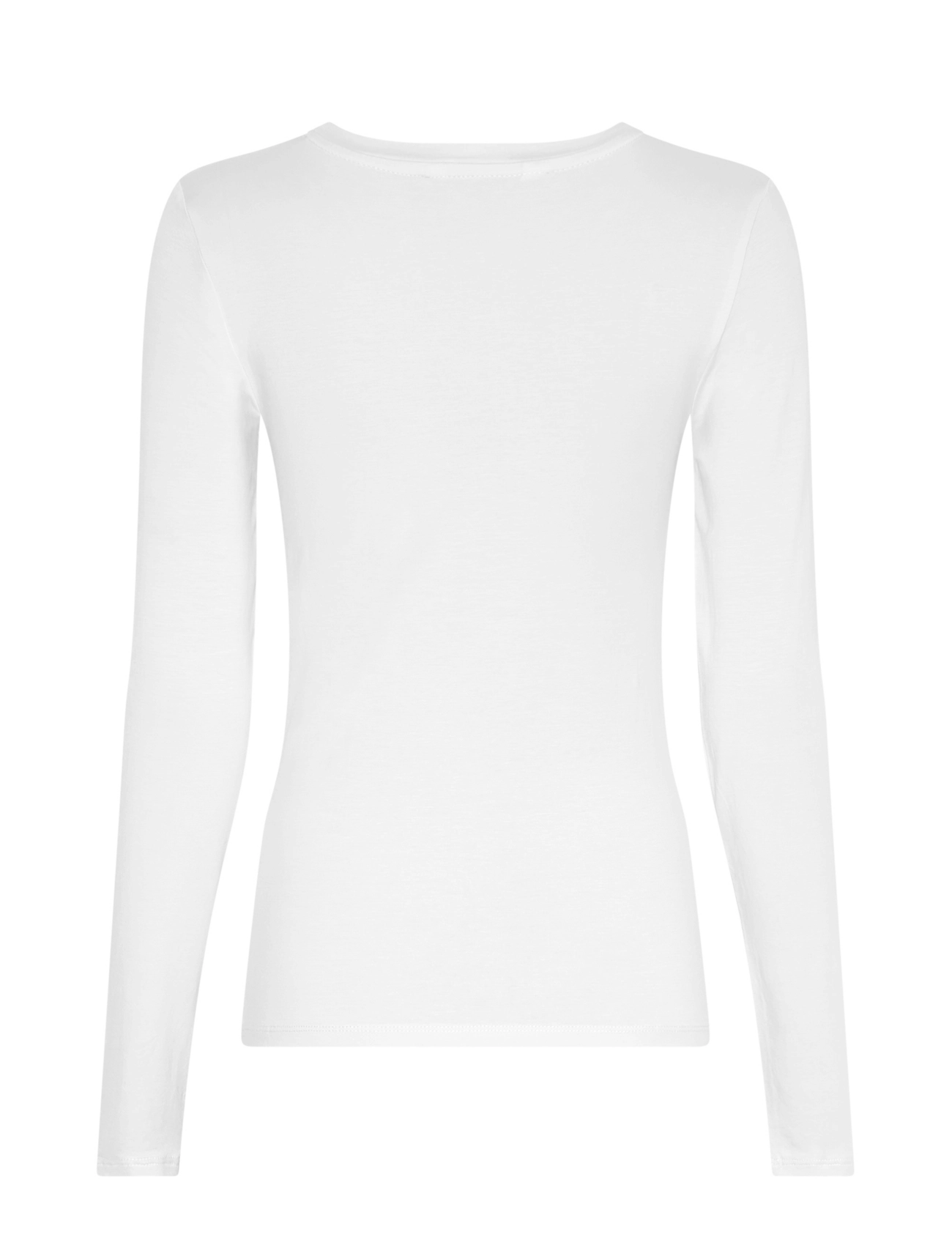 MSCH Copenhagen - MSCHBetrina O LS Top - långärmade toppar - bright white - 1