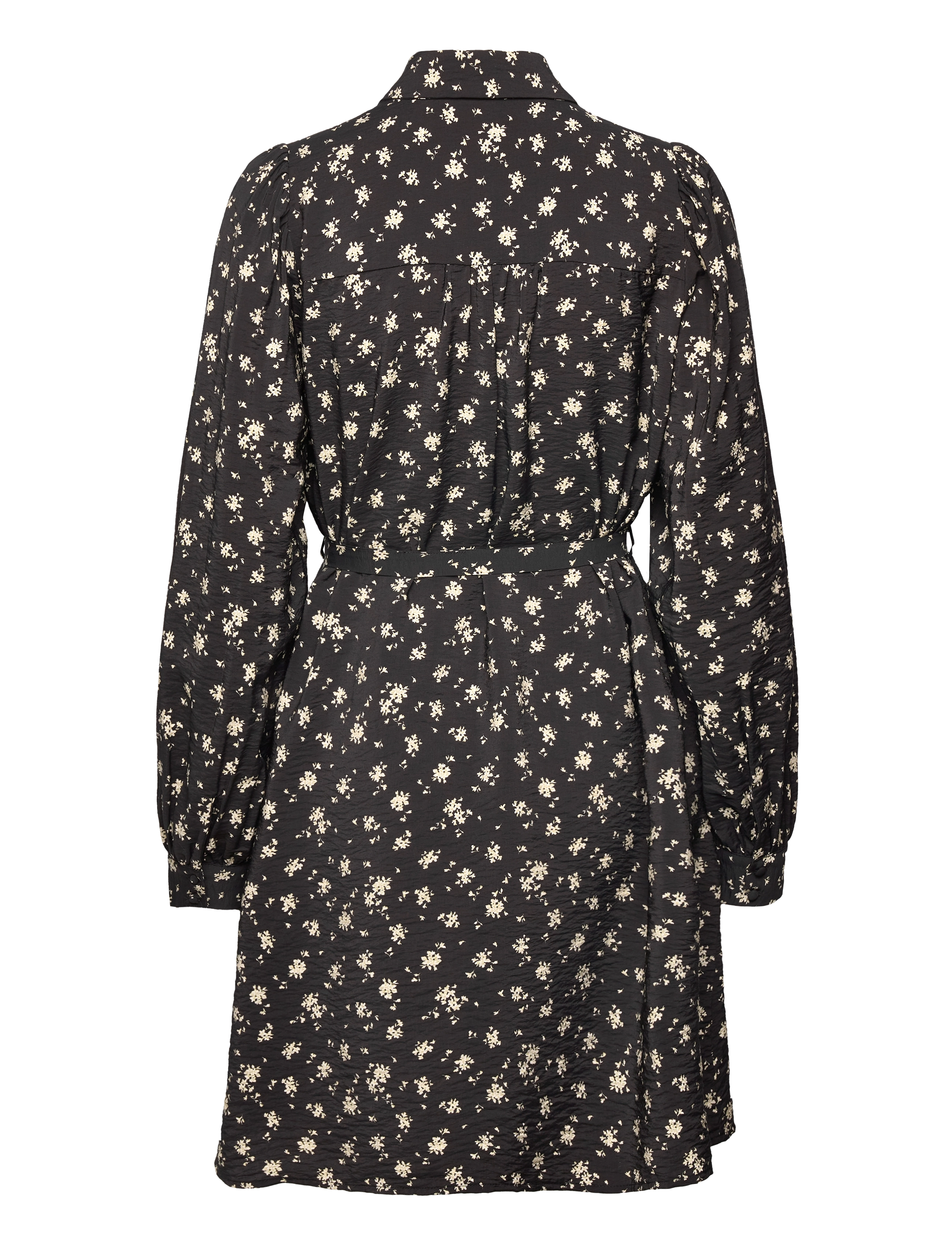 MSCH Copenhagen - MSCHNathasia Ladonna Shirt Dress AOP - skjortekjoler - black flower - 1