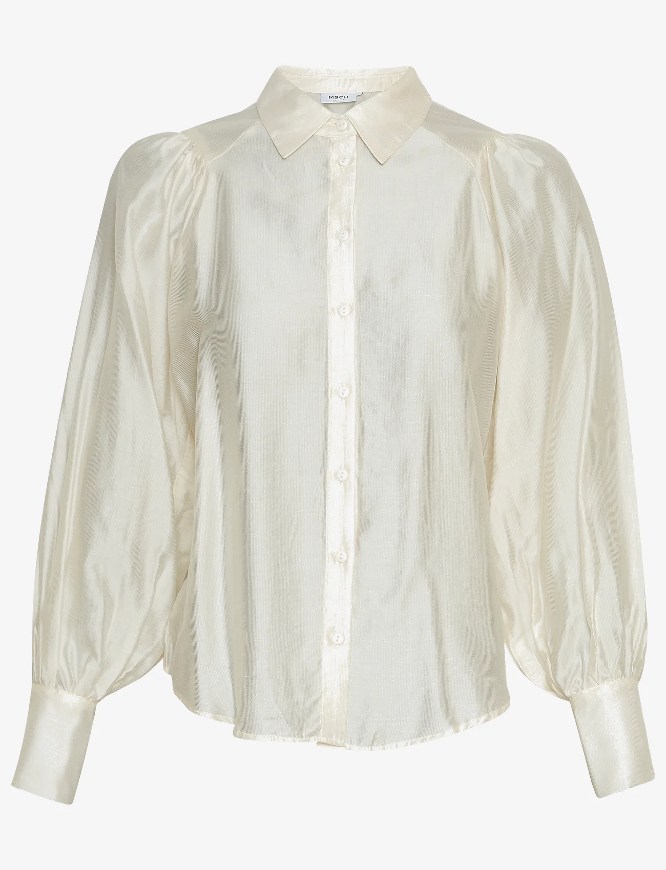 MSCH Copenhagen - MSCHVarsha Romina Shirt - langermede skjorter - egret - 0