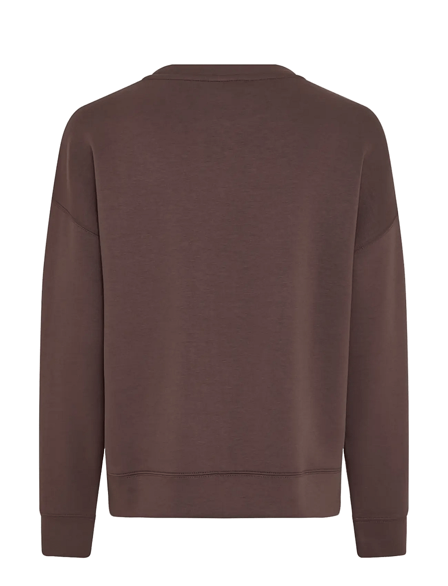 MSCH Copenhagen - MSCHIma Q Sweatshirt - sweatshirts - hot fudge - 1