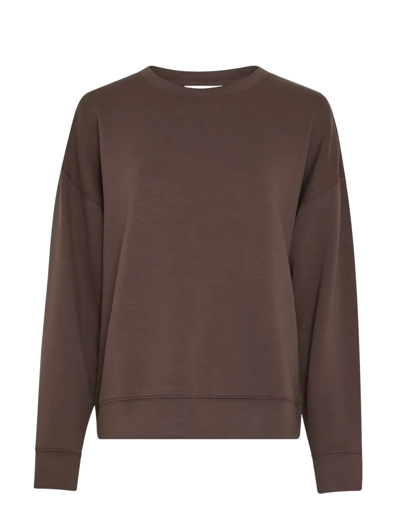 MSCH Copenhagen - MSCHIma Q Sweatshirt - hverdags stil - hot fudge - 3