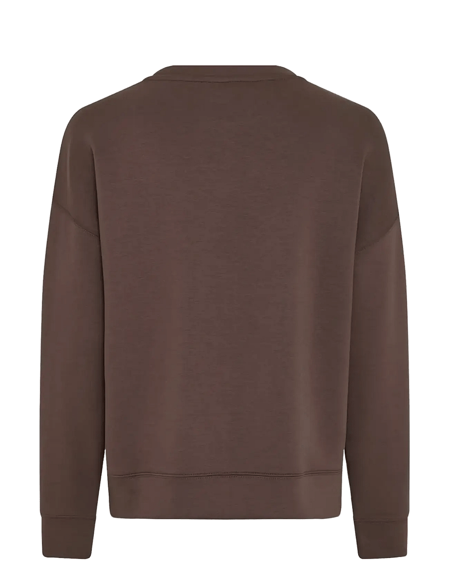 MSCH Copenhagen - MSCHIma Q Sweatshirt - hverdags stil - hot fudge - 4