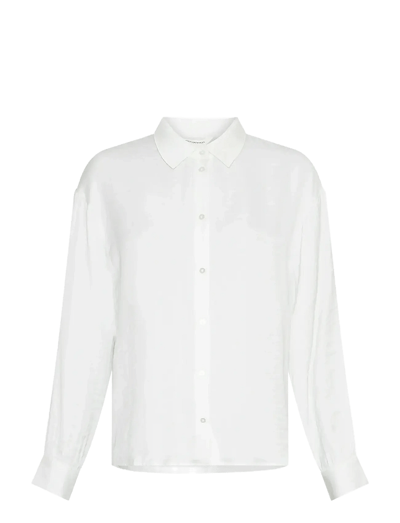 MSCH Copenhagen - MSCHSandeline Maluca Shirt - langärmlige hemden - cloud white - 0