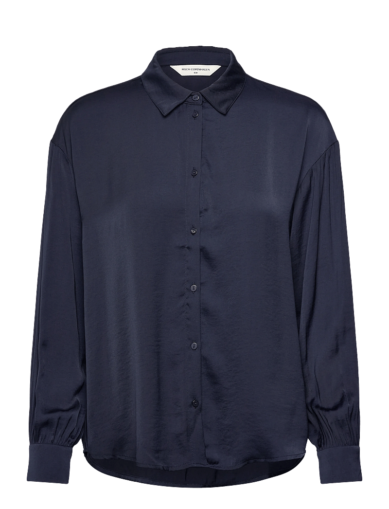 MSCH Copenhagen - MSCHSandeline Maluca Shirt - long-sleeved shirts - sky captain - 0