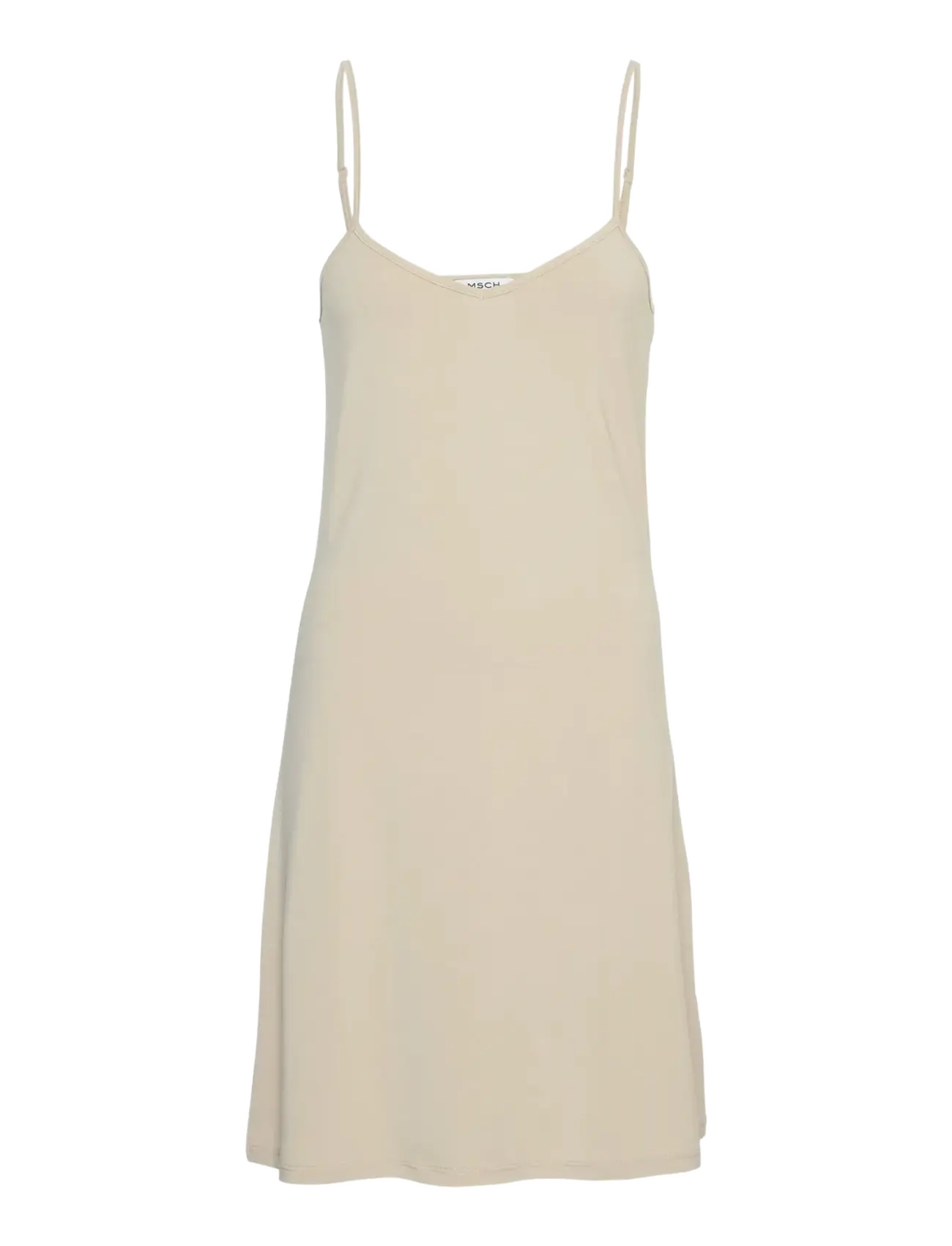 MSCH Copenhagen MSCHBetrina Strap Dress - Schlupfkleider - HUMUS / beige