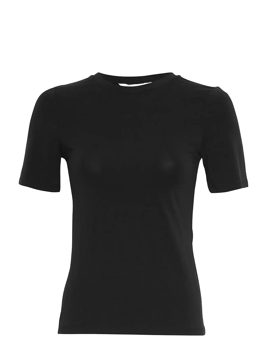 MSCH Copenhagen - MSCHBetrina O SS Tee - t-shirts - black - 0