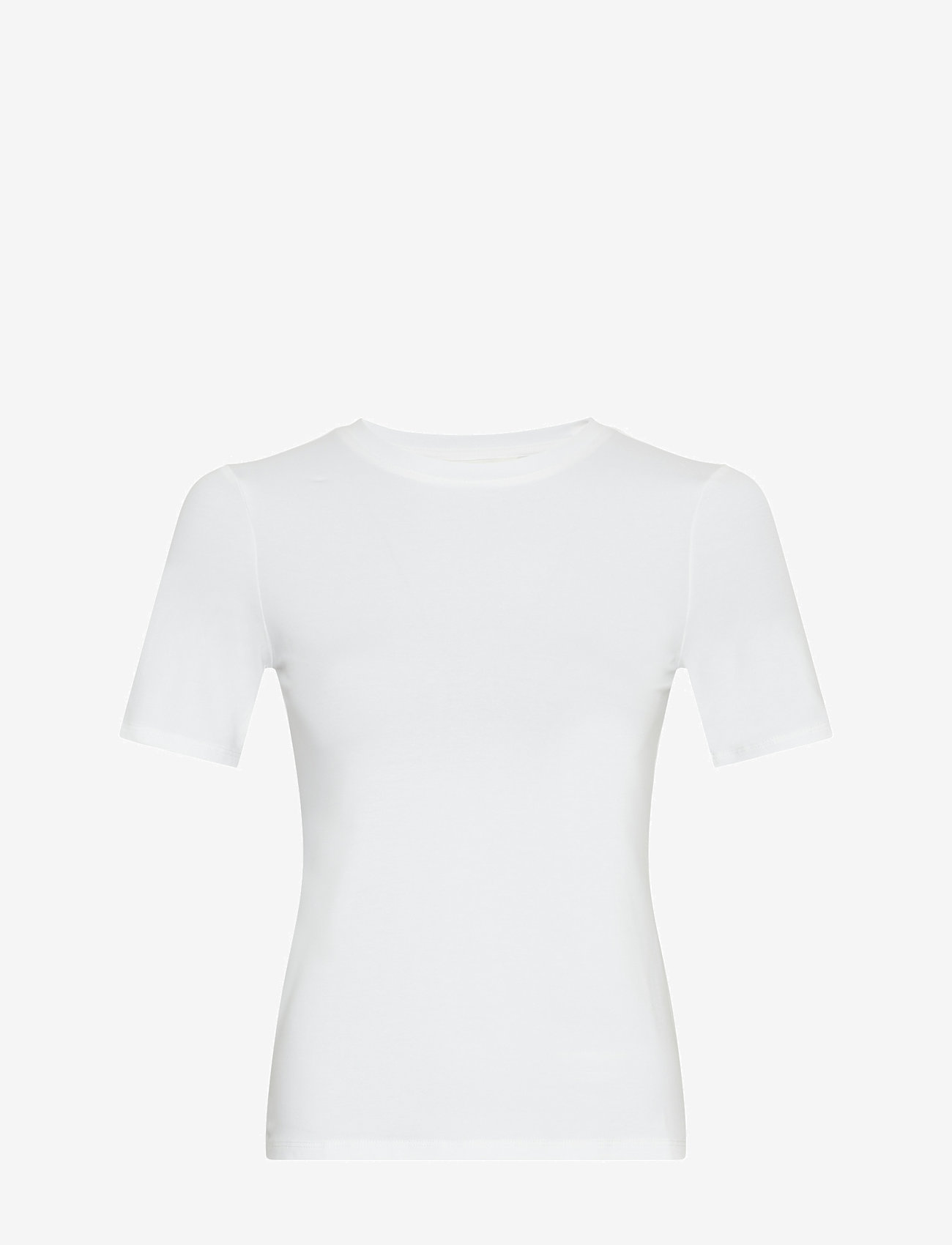 MSCH Copenhagen - MSCHBetrina O SS Tee - t-shirts - bright white - 0