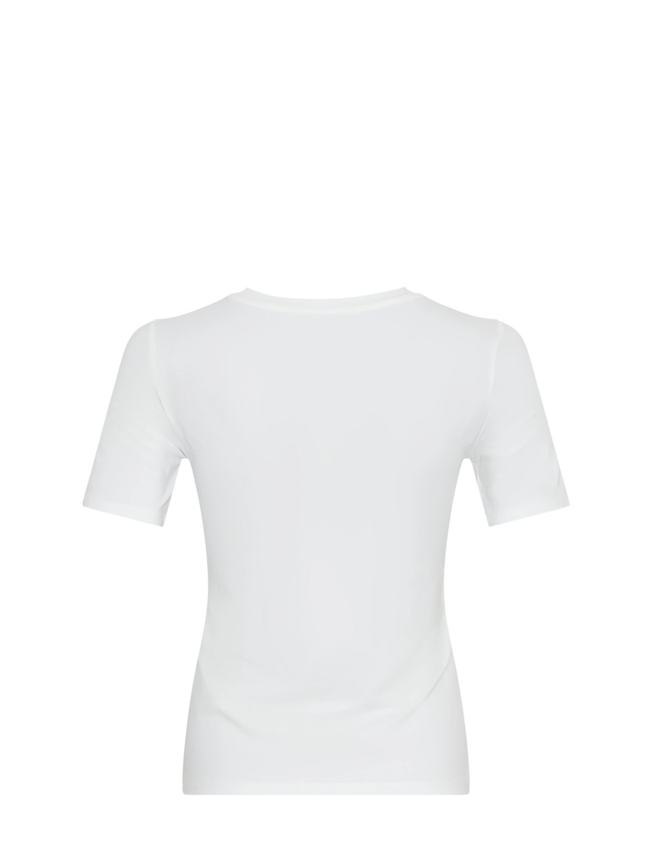 MSCH Copenhagen - MSCHBetrina O SS Tee - t-shirts - bright white - 1