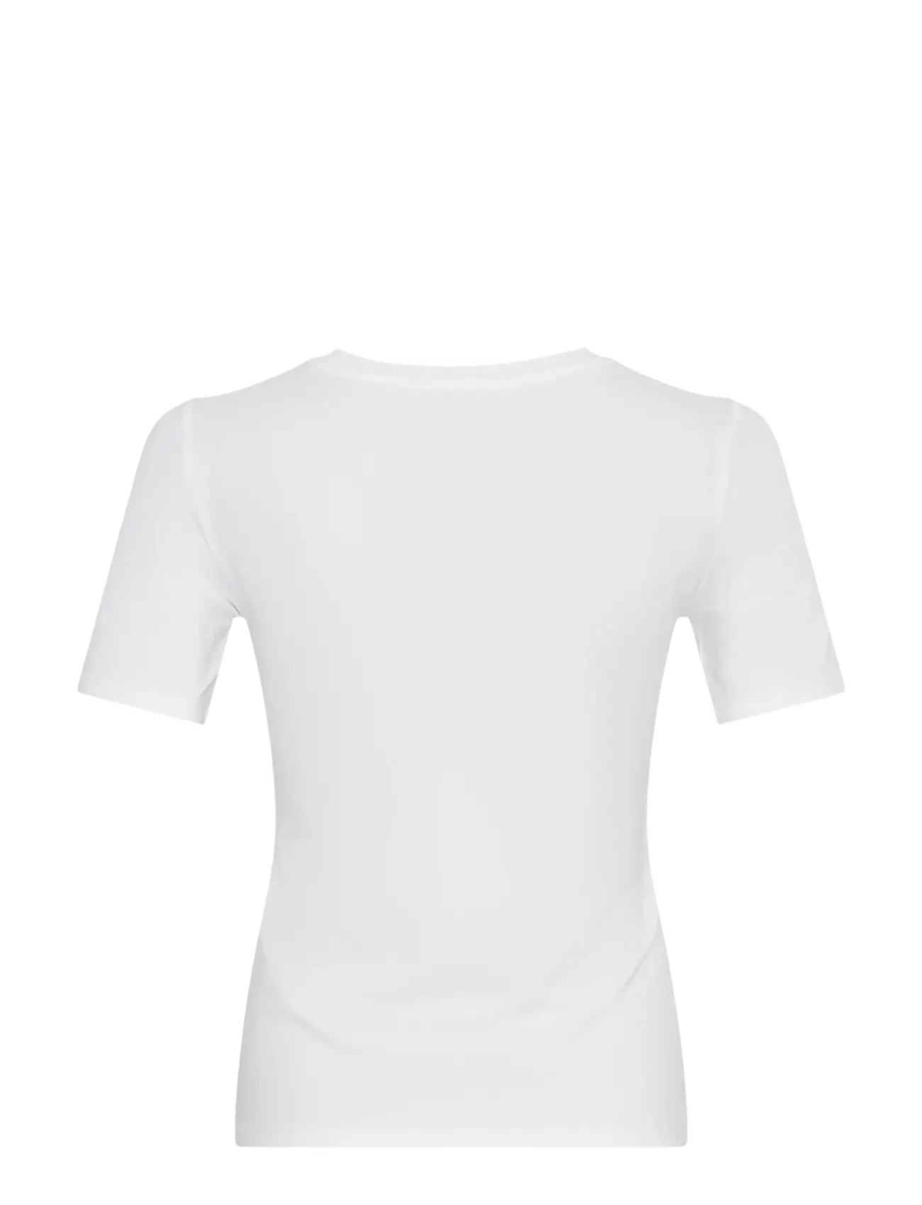 MSCH Copenhagen - MSCHBetrina O SS Tee - t-shirts - bright white - 1