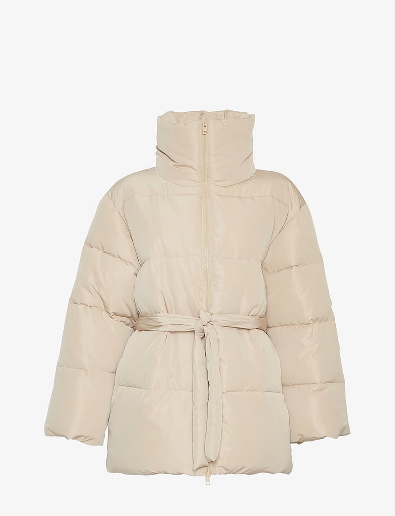 MSCH Copenhagen - MSCHAlecta Belt Jacket - dunjakker - fields of rye - 0