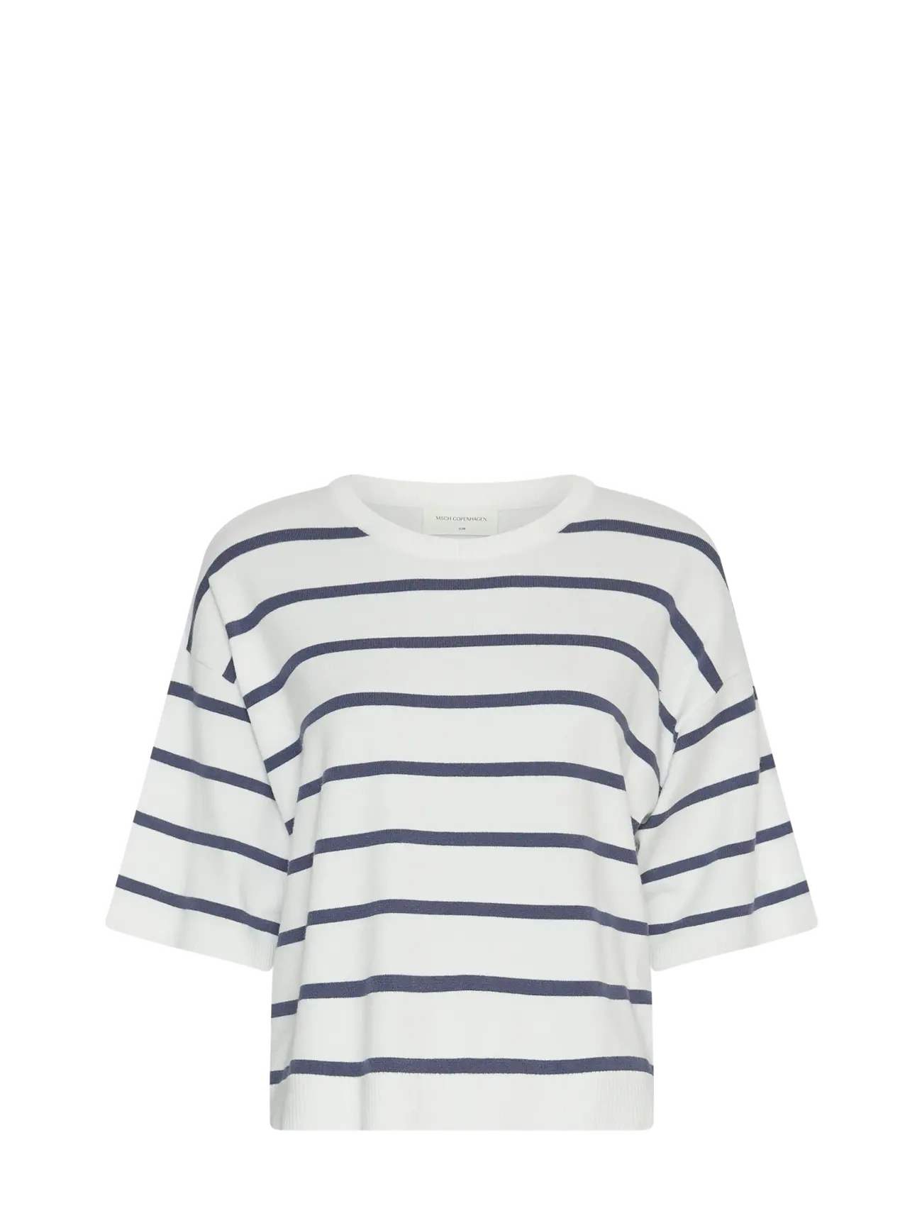 MSCH Copenhagen MSCHGeanine Rachelle 2/4 Pullover STP - Tøj - EGRET/OCEANA / white