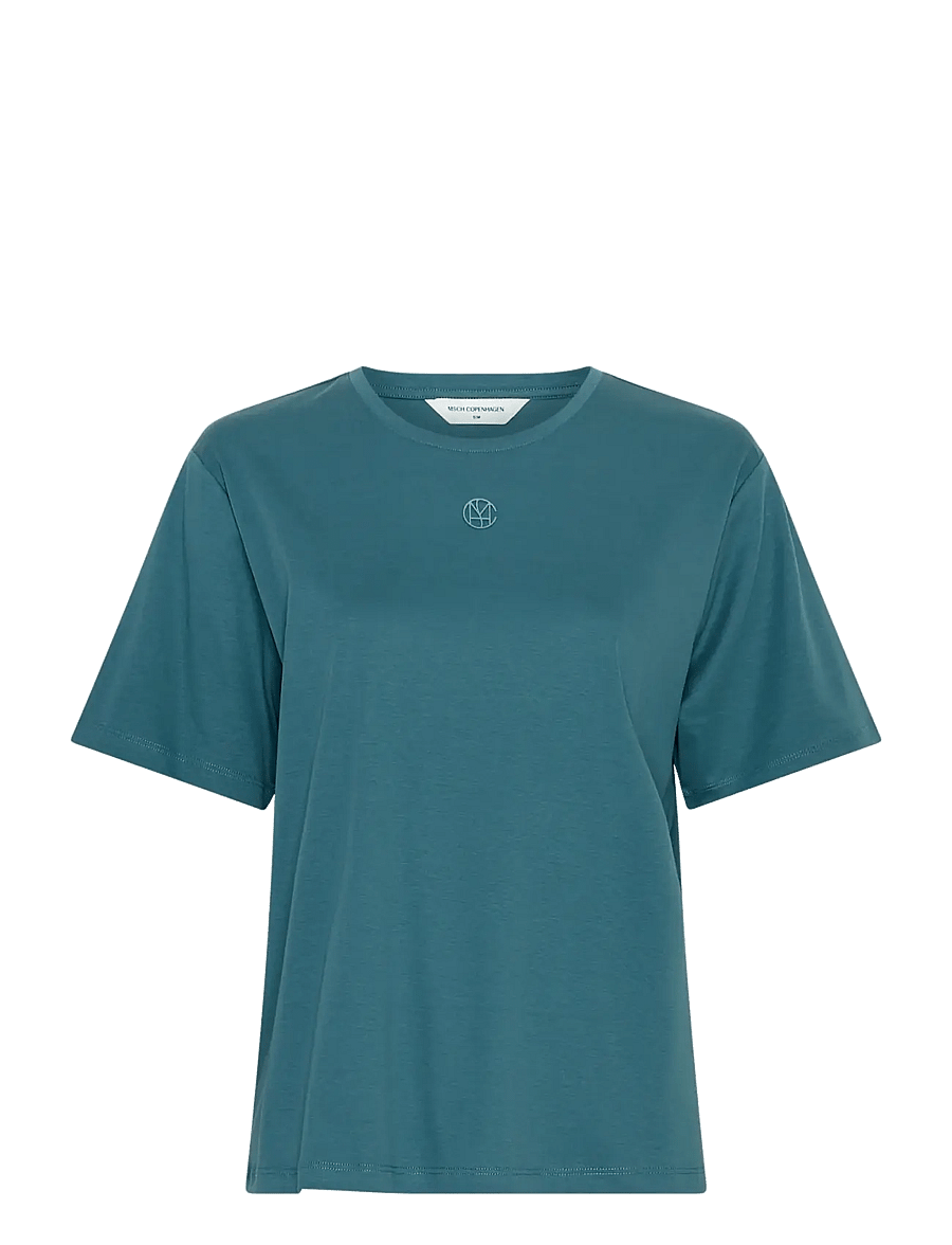 MSCH Copenhagen - MSCHMelea Icon Tee - t-shirts - balsam/hydro - 0