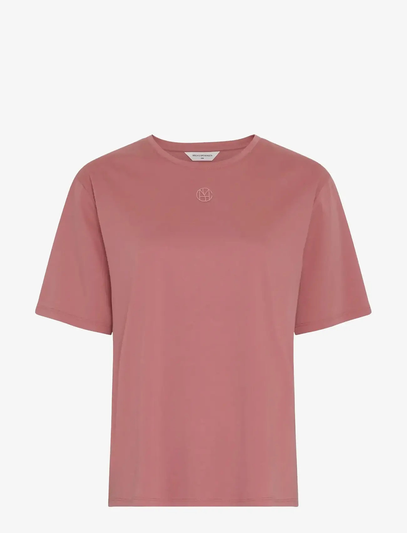 MSCH Copenhagen - MSCHMelea Icon Tee - t-shirts - f rose/lantana - 0
