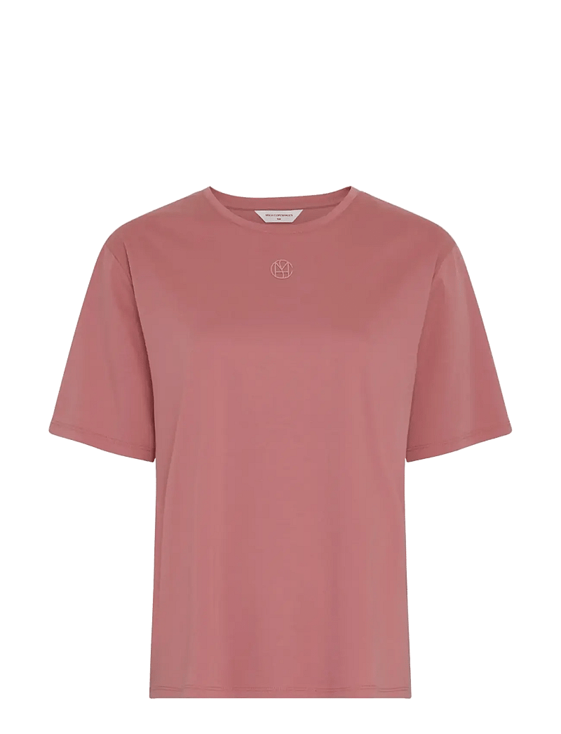 MSCH Copenhagen - MSCHMelea Icon Tee - t-shirts - f rose/lantana - 0