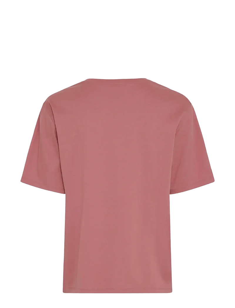 MSCH Copenhagen - MSCHMelea Icon Tee - t-shirts - f rose/lantana - 1