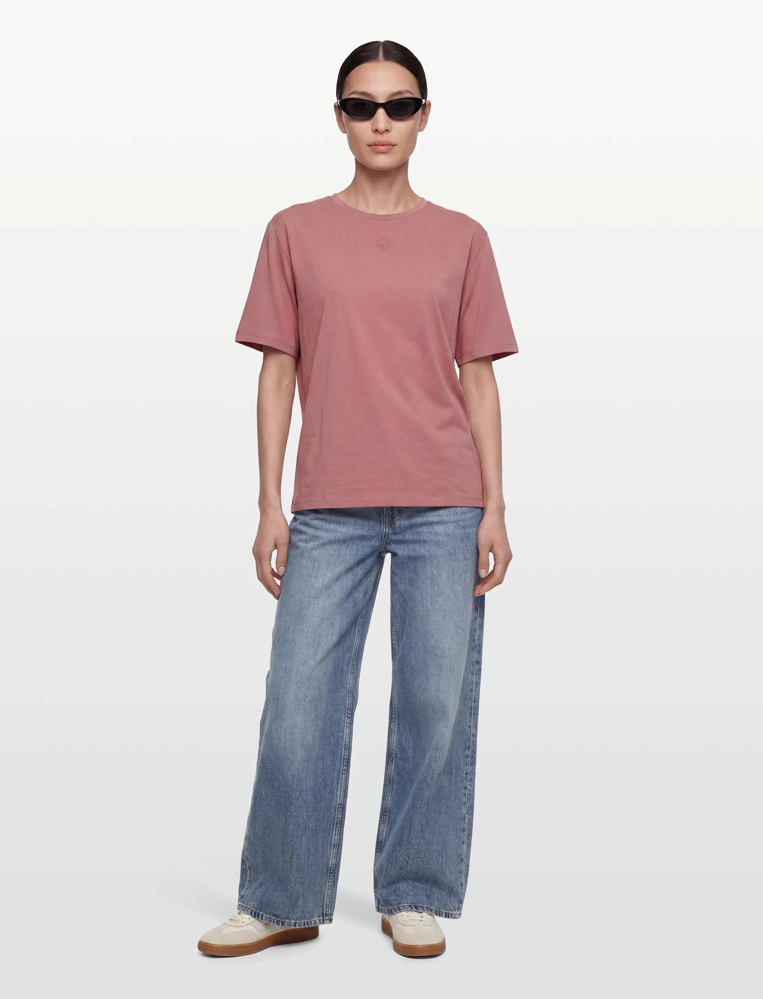 MSCH Copenhagen Mschmelea Icon Tee, Kvinder, T-shirt, Pink, Str: M/L