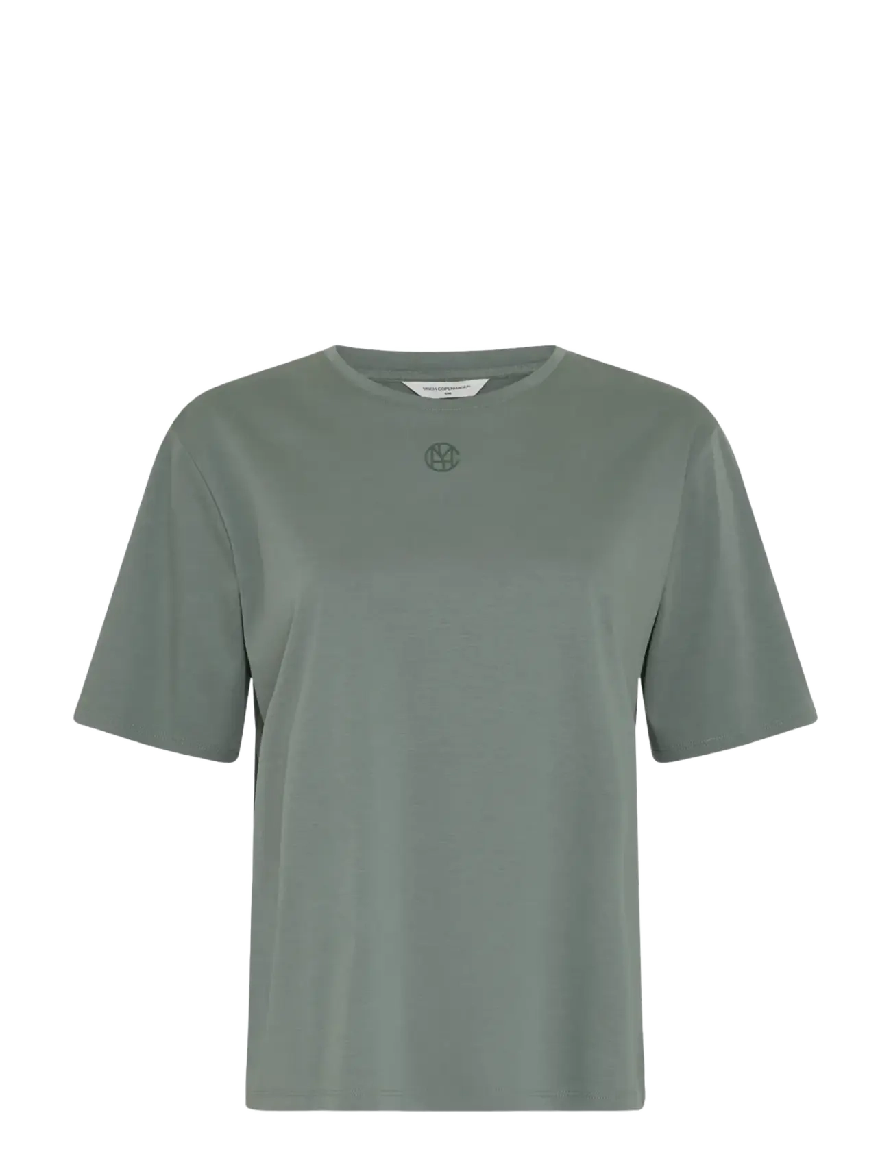 MSCH Copenhagen MSCHMelea Icon Tee - T-shirts - LAUREL W/CILANT / khaki/green