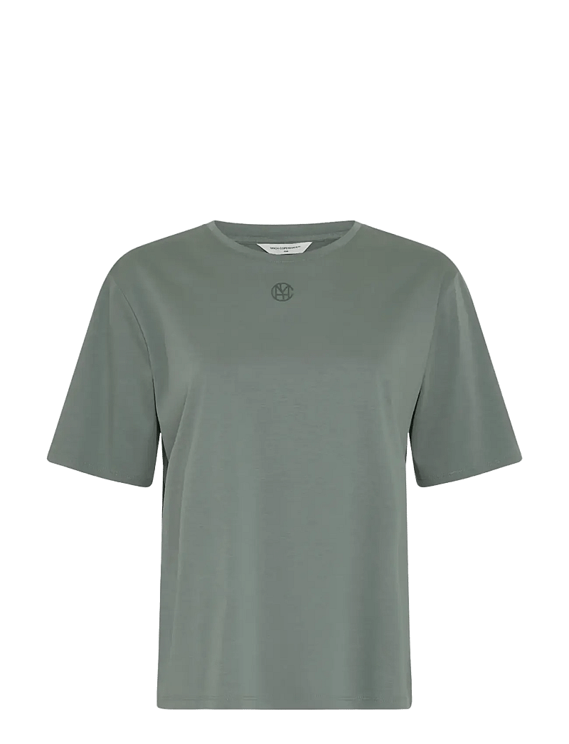 MSCH Copenhagen - MSCHMelea Icon Tee - t-skjorter - laurel w/cilant - 0