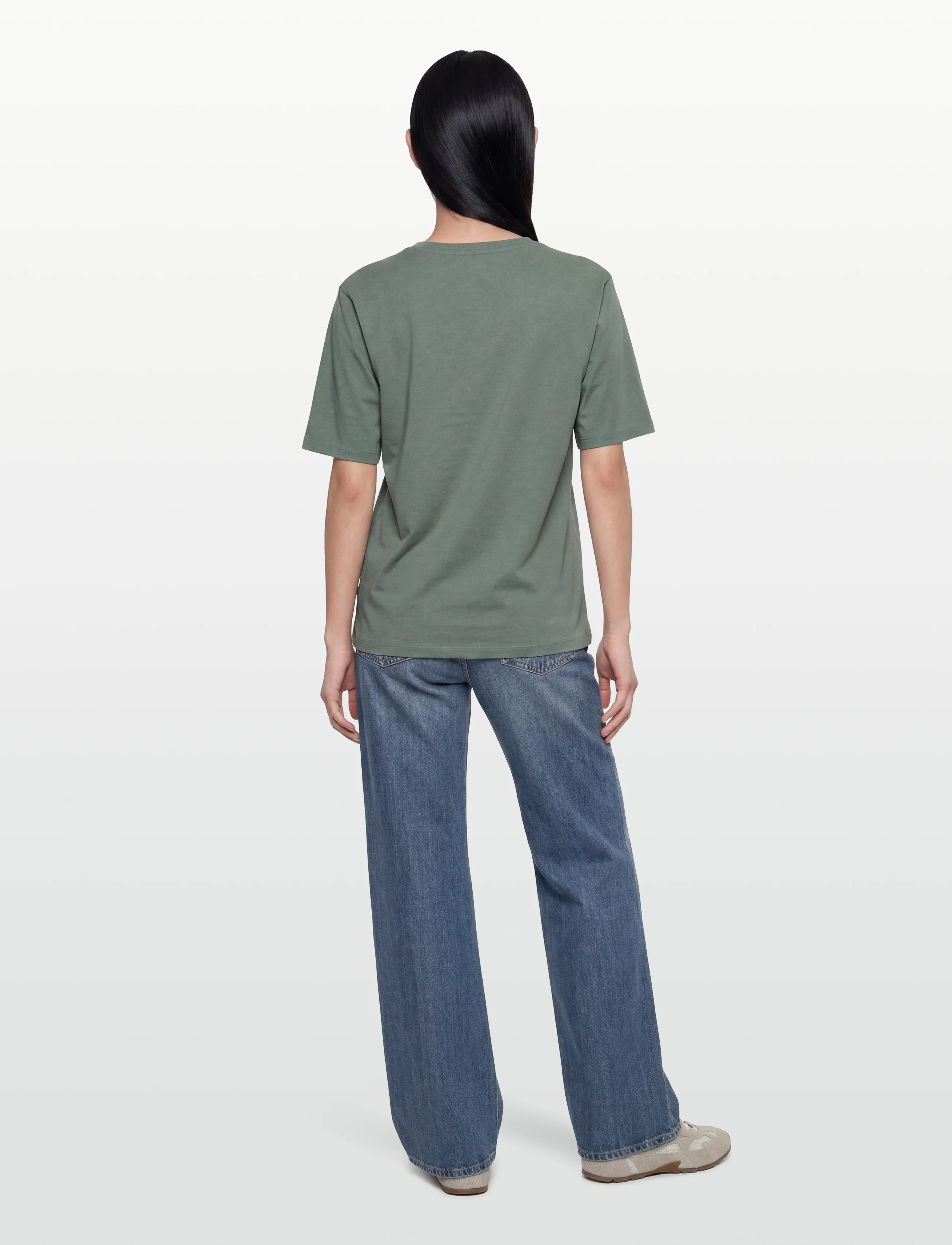 MSCH Copenhagen - MSCHMelea Icon Tee - madalaimad hinnad - laurel w/cilant - 4