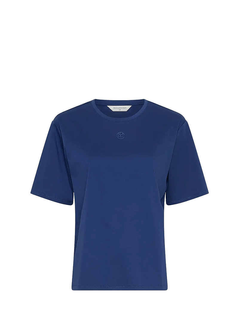 MSCH Copenhagen - MSCHMelea Icon Tee - t-särgid - s blue/s blue - 0
