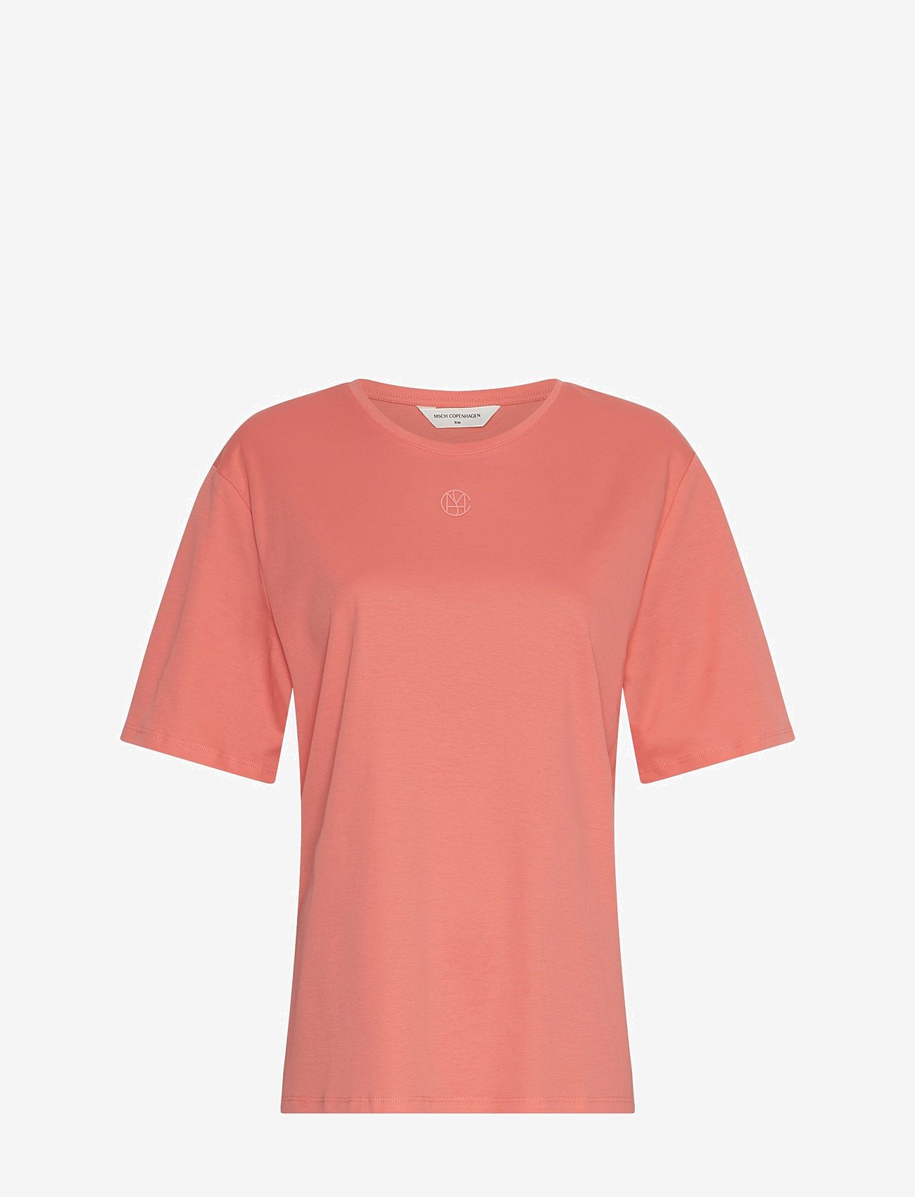 MSCH Copenhagen - MSCHMelea Icon Tee - t-shirty - s coral/s pink - 0
