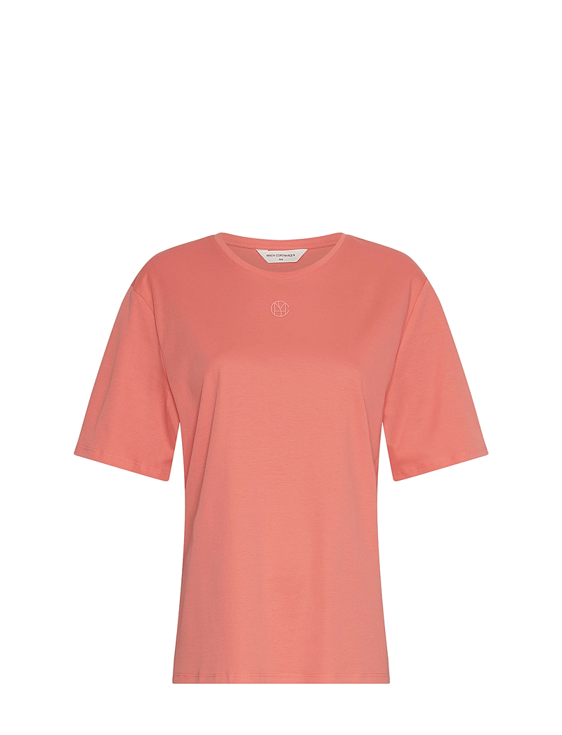 MSCH Copenhagen - MSCHMelea Icon Tee - t-shirty - s coral/s pink - 0
