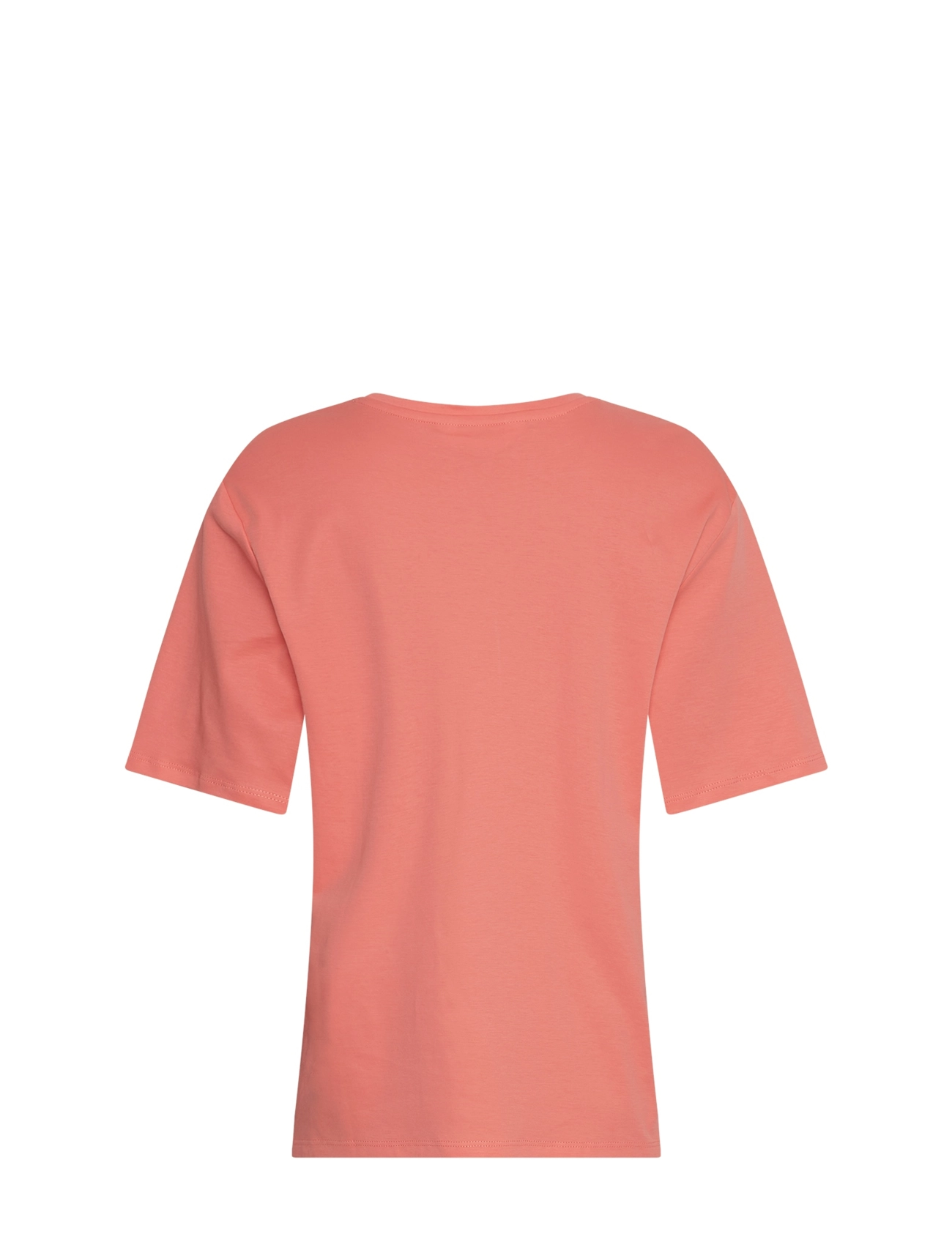 MSCH Copenhagen - MSCHMelea Icon Tee - t-shirts - s coral/s pink - 1