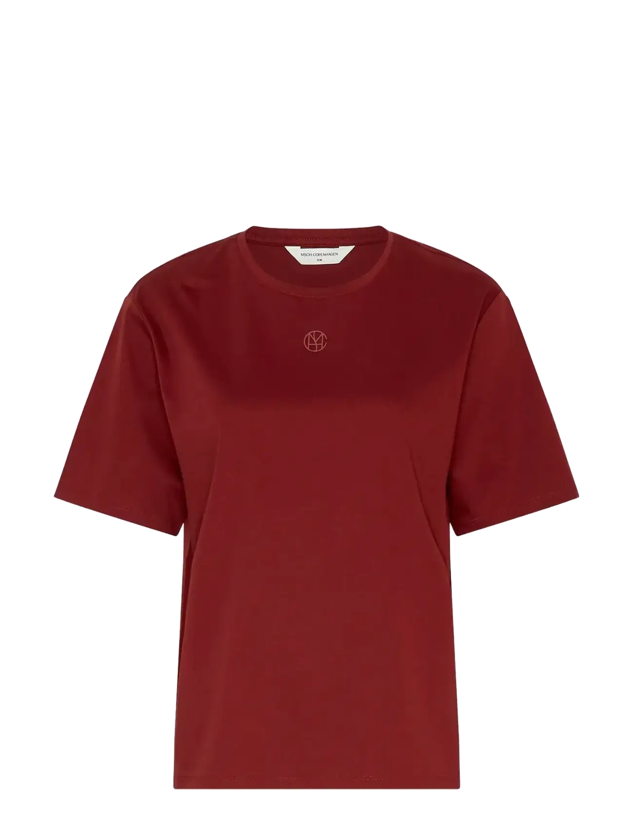 MSCH Copenhagen Mschmelea Icon Tee, Kvinder, T-shirt, Rød, Str: M/L