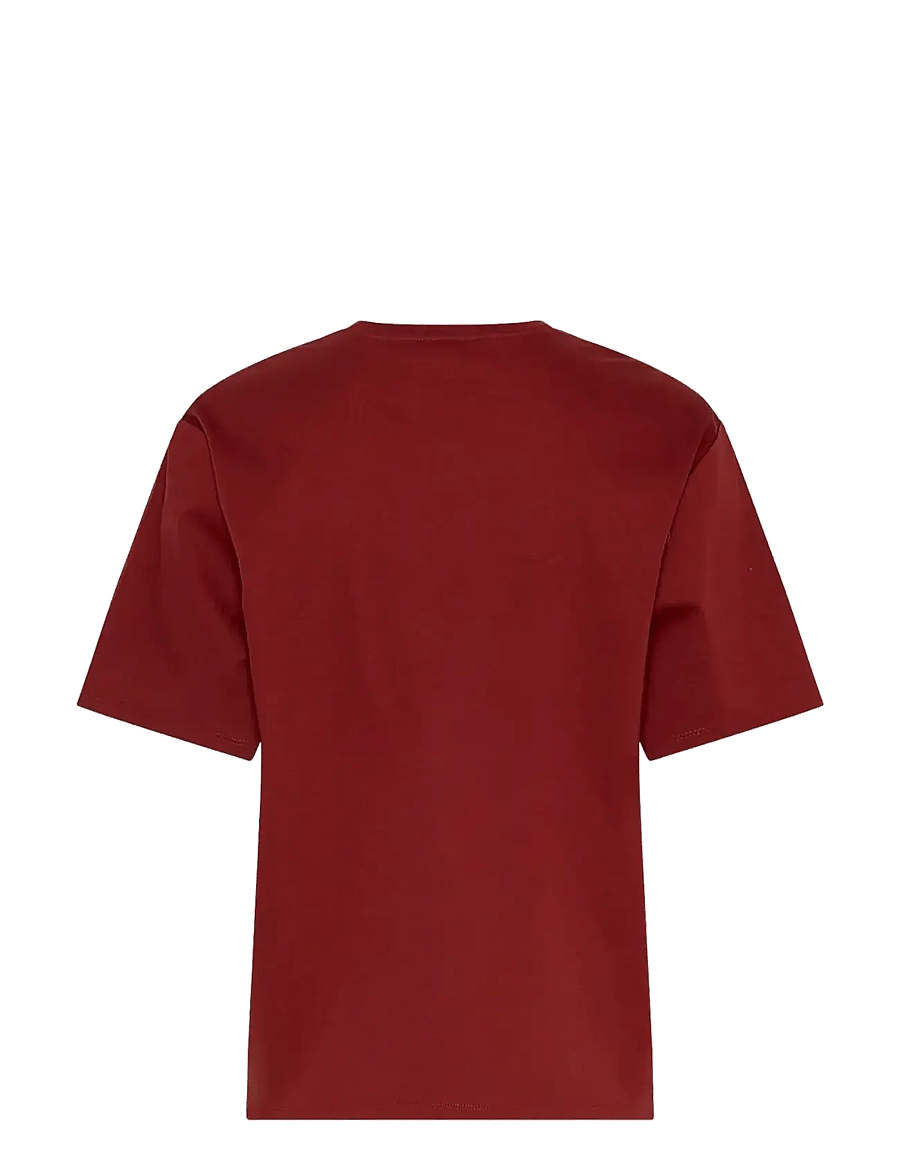 MSCH Copenhagen - MSCHMelea Icon Tee - t-shirts - syrah/syrah - 1