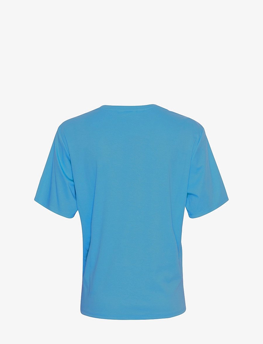 MSCH Copenhagen - MSCHMelea Icon Tee - t-shirts - v blue/v blue - 1