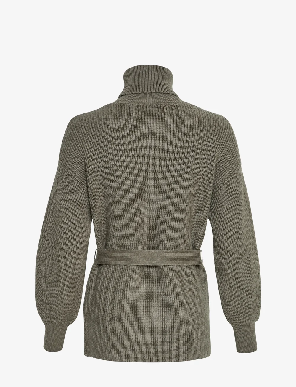 MSCH Copenhagen - MSCHAmari Rachelle R Belt Pullover - rullekraver - mul basil mel - 1