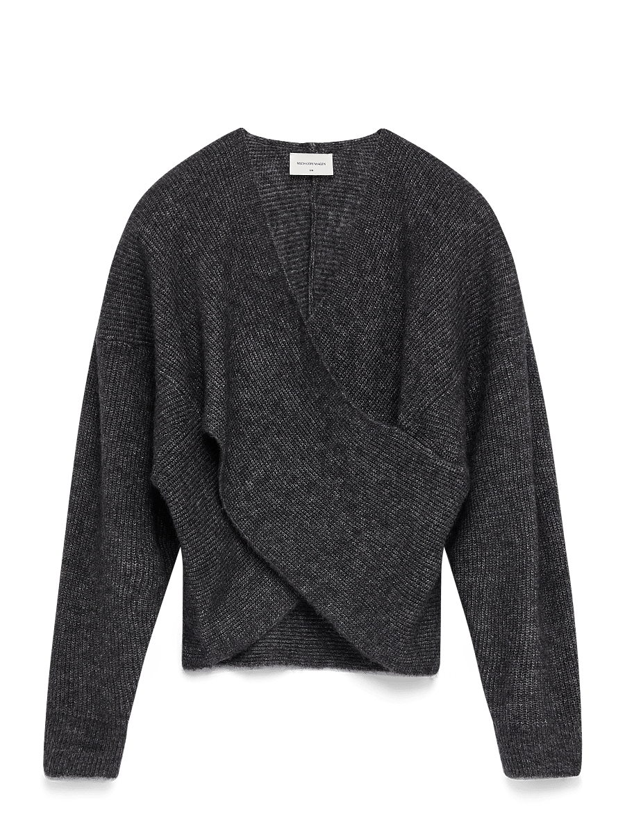 MSCH Copenhagen - MSCHZinelle Hope Wrap Pullover - pulls - dgm - 1