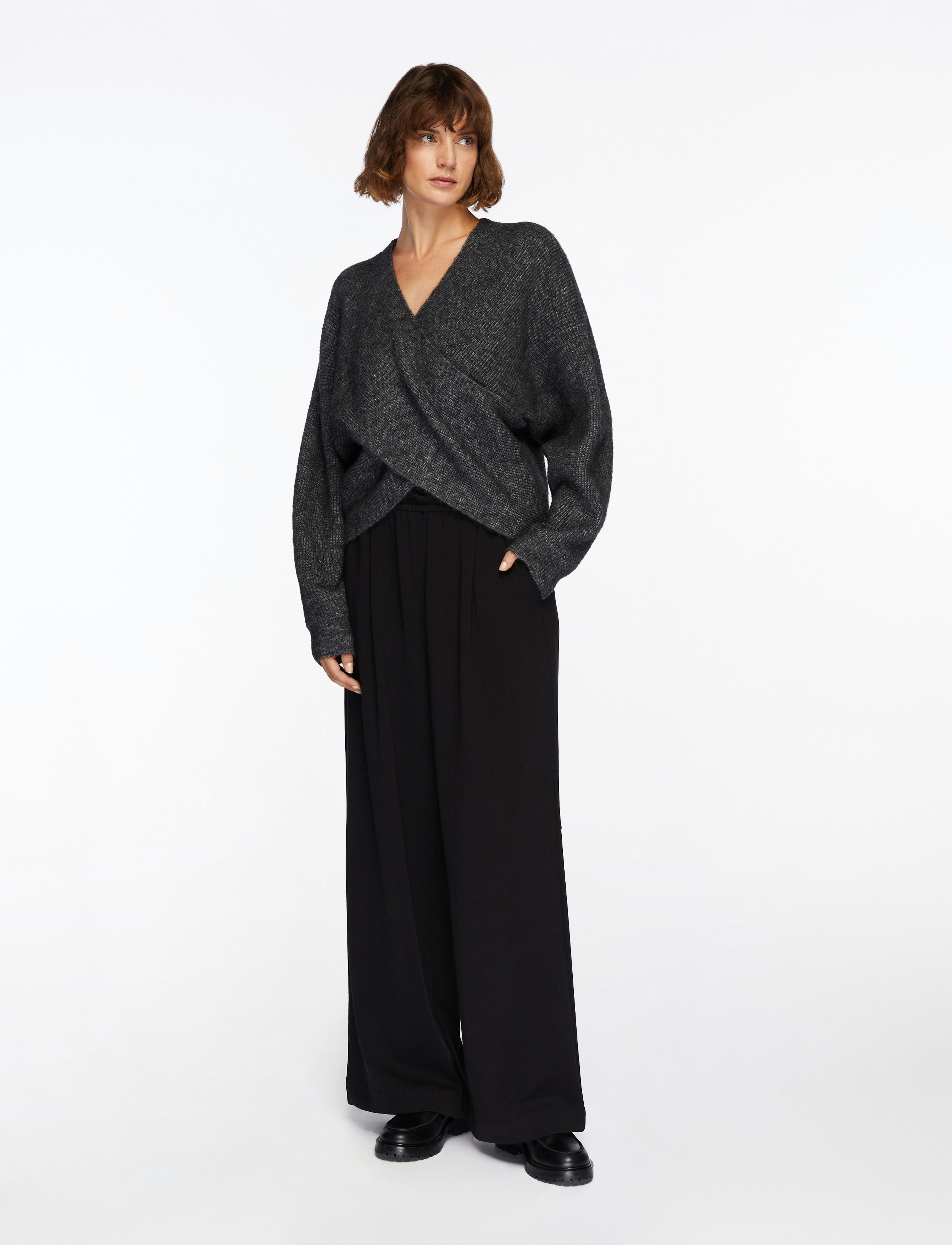 MSCH Copenhagen - MSCHZinelle Hope Wrap Pullover - pulls - dgm - 2