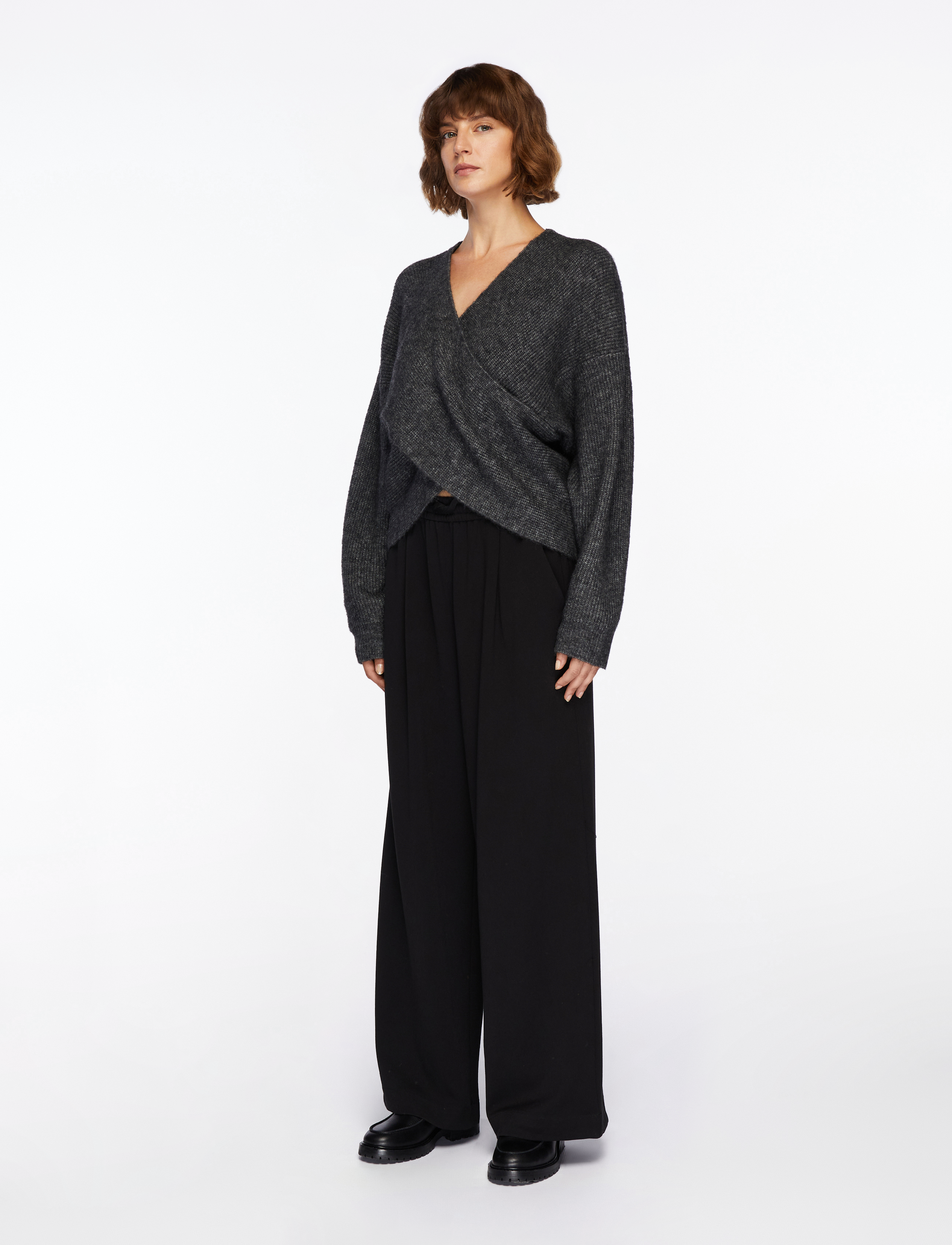 MSCH Copenhagen - MSCHZinelle Hope Wrap Pullover - pulls - dgm - 3