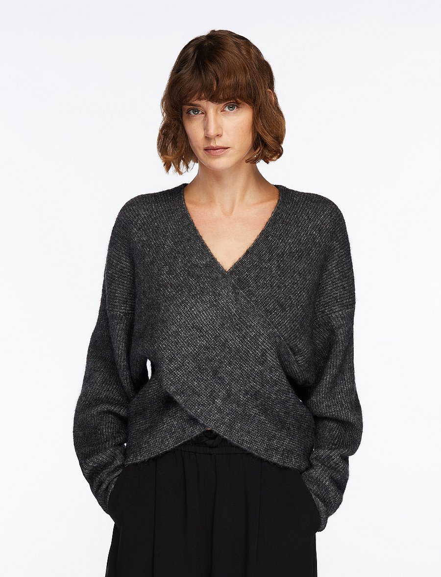 MSCH Copenhagen - MSCHZinelle Hope Wrap Pullover - pulls - dgm - 0