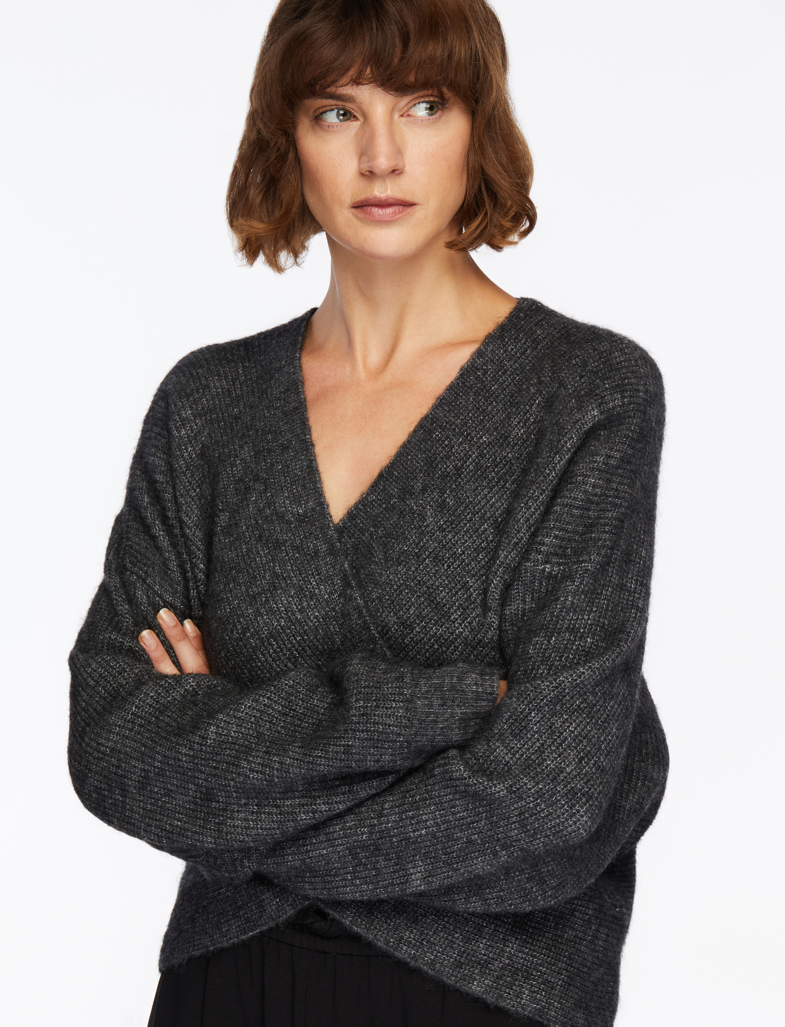MSCH Copenhagen - MSCHZinelle Hope Wrap Pullover - trøjer - dgm - 5
