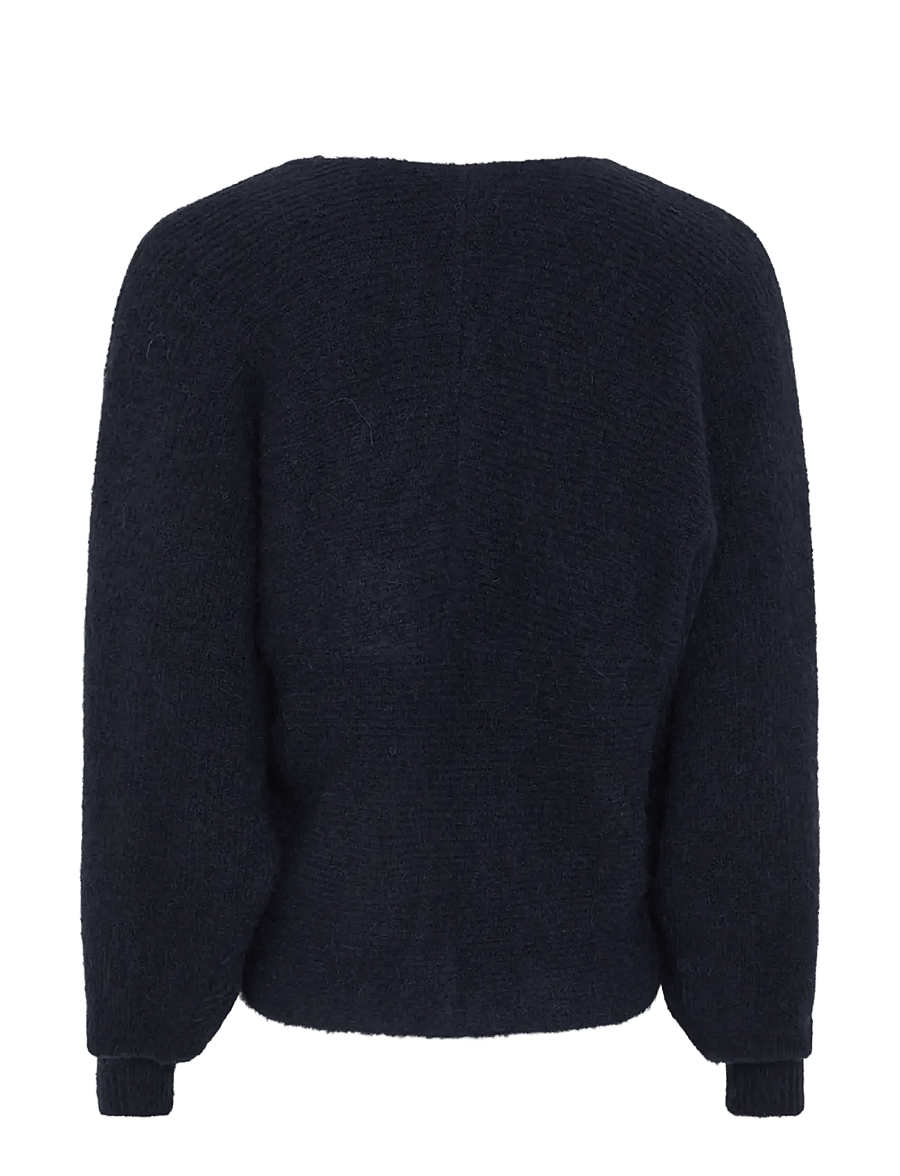 MSCH Copenhagen - MSCHZinelle Hope Wrap Pullover - trøjer - sky captain - 1
