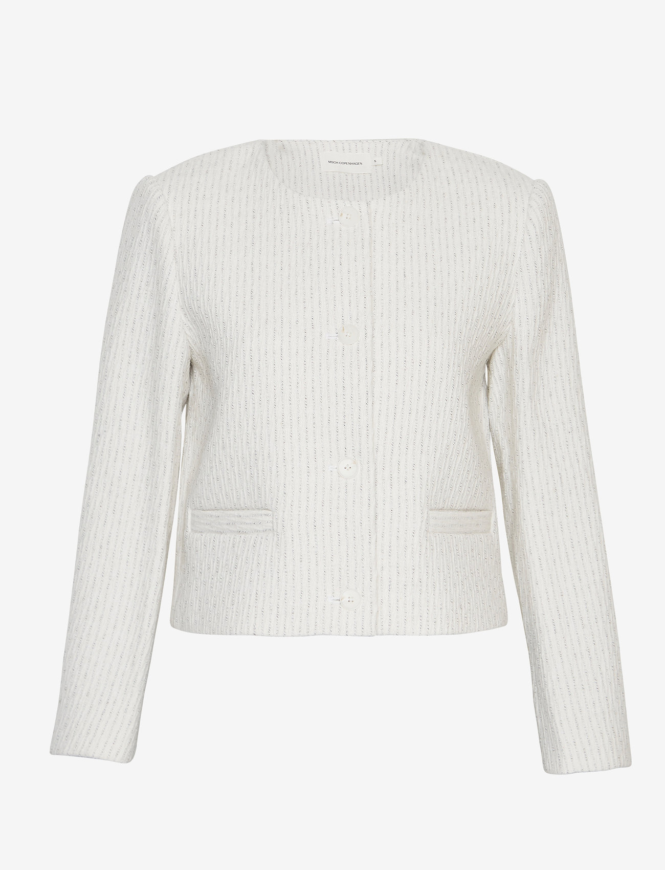 MSCH Copenhagen - MSCHNadialine Jacket - boucles - white melange - 0