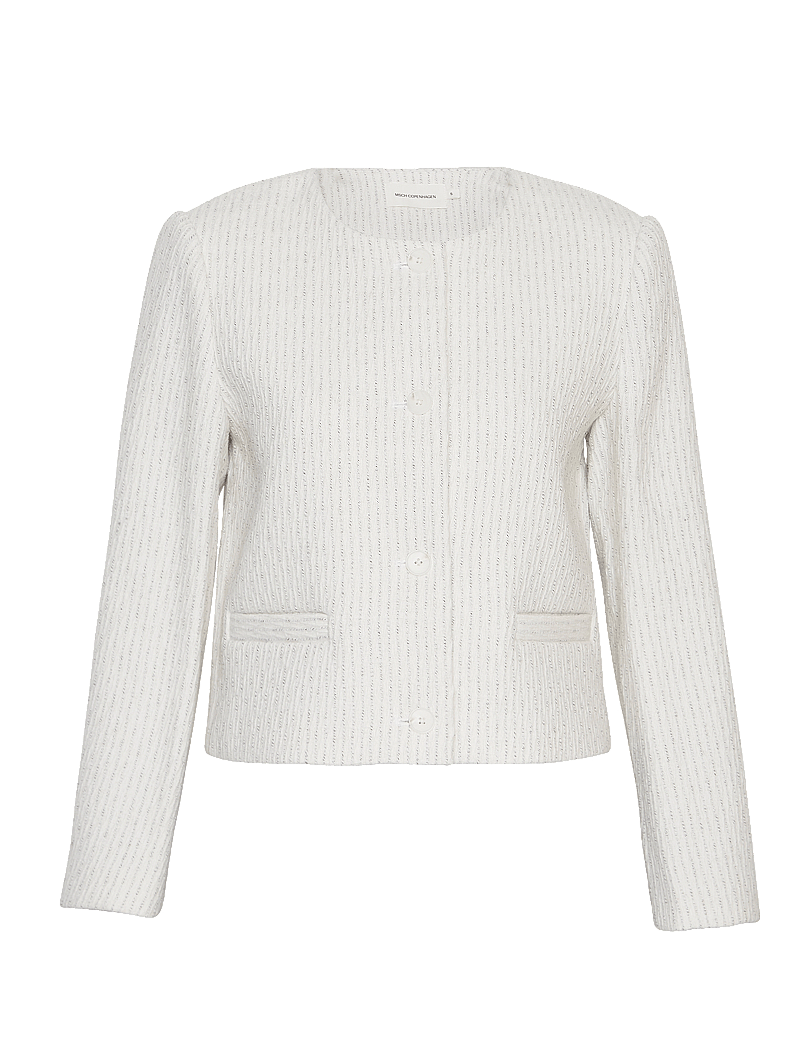 MSCH Copenhagen - MSCHNadialine Jacket - boucles - white melange - 0