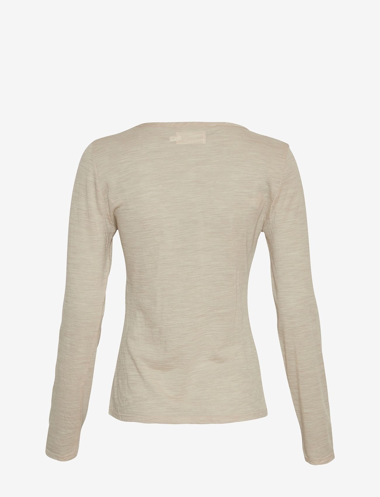 MSCH Copenhagen - MSCHNesmina Top - pikkade varrukatega alussärgid - peyote melange - 1